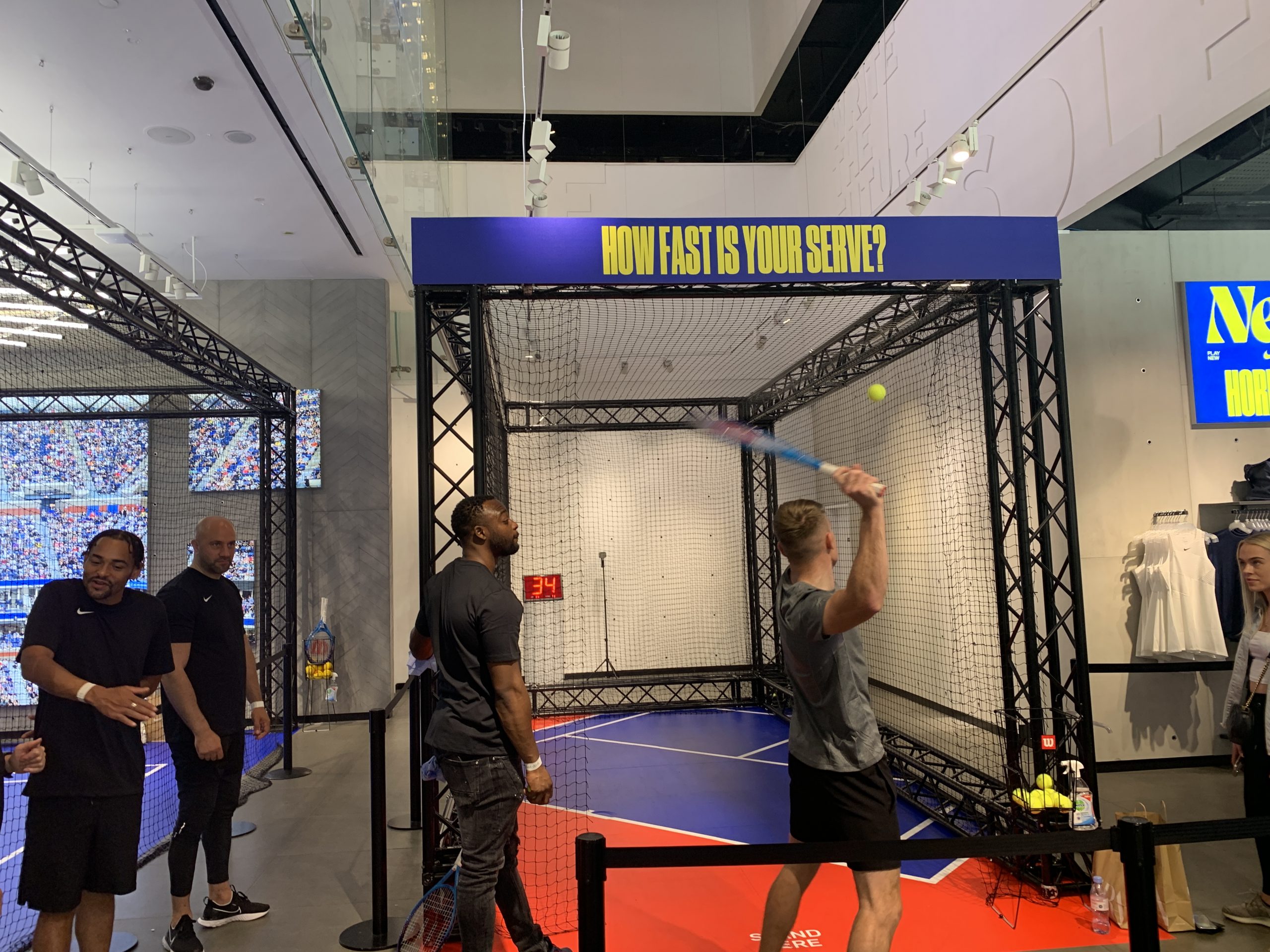 tennis speed cage