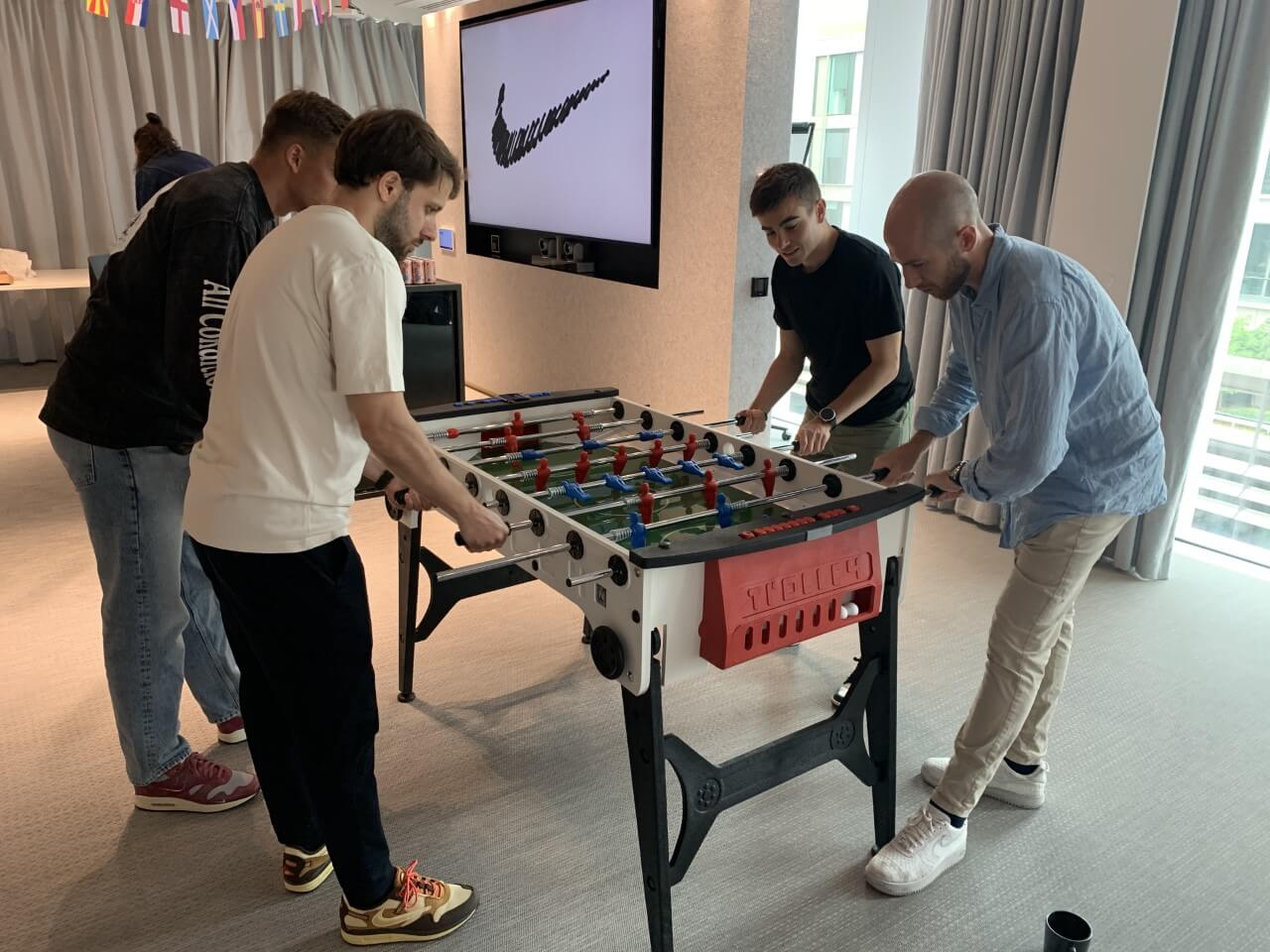 hire table football