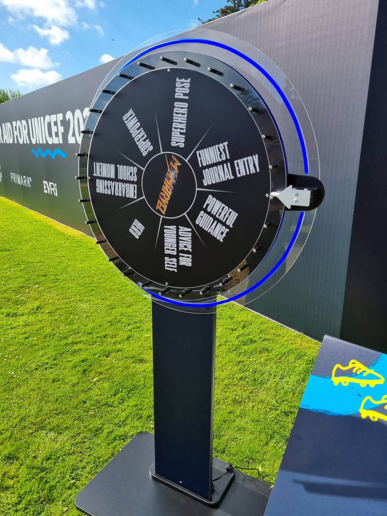 prize wheel hire