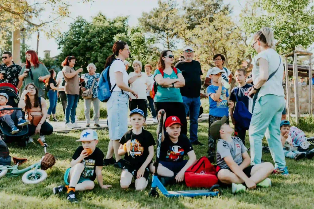 Ideas For Family Fun Days - Family on a Field