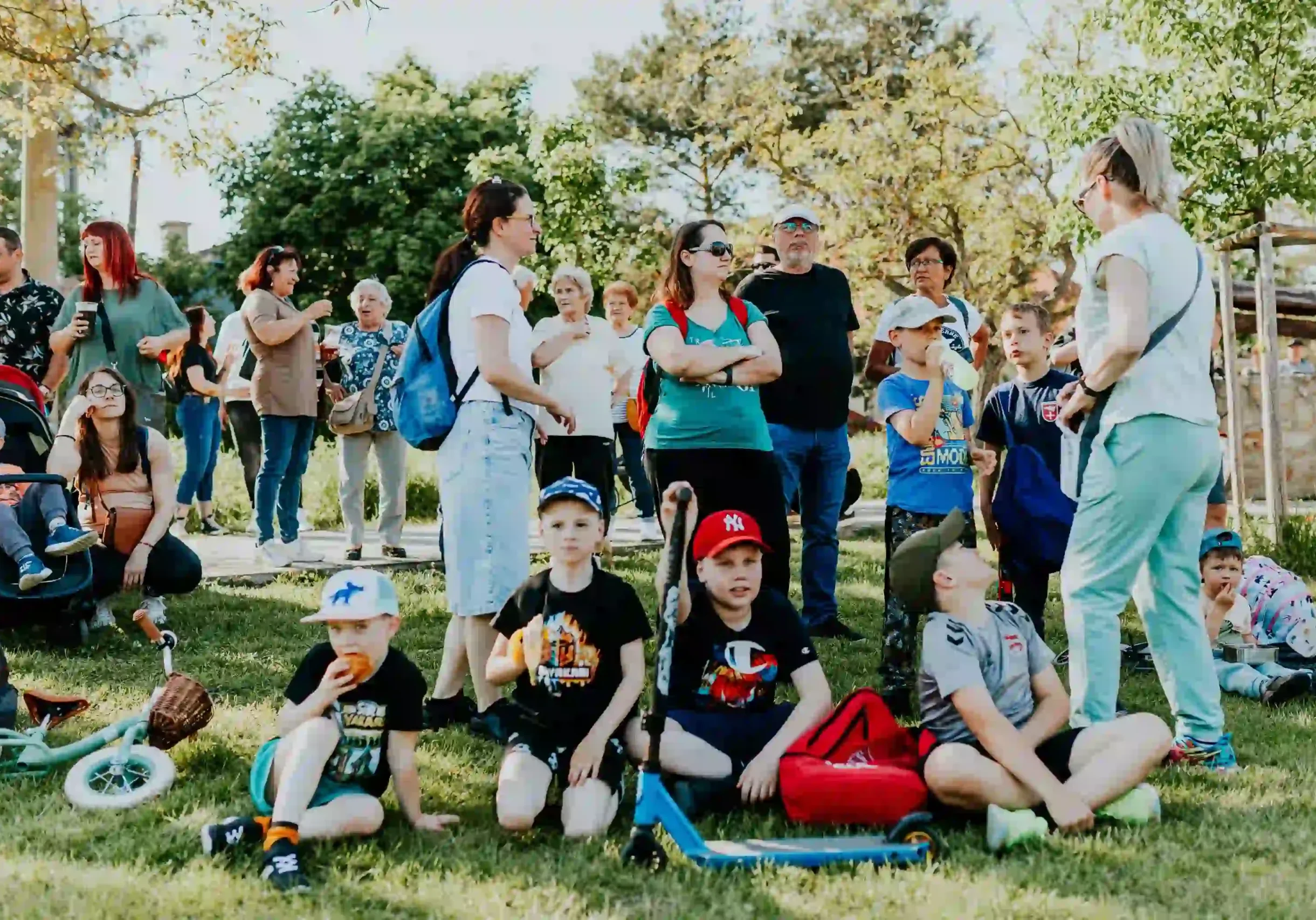Ideas For Family Fun Days - Family on a Field