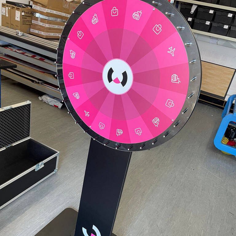 hire prize wheel